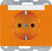 SCHUKO-Steckdose or m.Beschriftungsfeld 47397014 