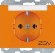 SCHUKO-Steckdose or m.Beschriftungsfeld 47397114 
