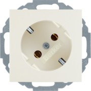 SCHUKO-Steckdose ws/gl 45 Grad 47278982 