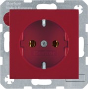 SCHUKO-Steckdose rt/gl 47438912 