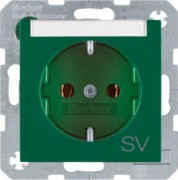 SCHUKO-Steckdose m.Beschriftungsfeld 47508913 