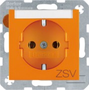 SCHUKO-Steckdose m.Beschriftungsfeld 47508914 
