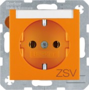 Schuko-Steckdose or Aufdruck ZSV 47501914 