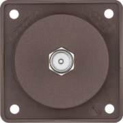 Antennen Verbinderdose TV Berker B.Mobilbraun 945812501 