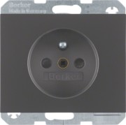Steckdose Schutzkontakt BS K.1 anth 6765757006 