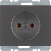 Steckdose anthrazit matt 6167157006 