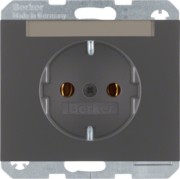 SCHUKO-Steckdose mit Beschriftungsf. 47397006 