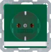 SCHUKO-Steckdose m.Beschriftungsfeld 47506003 