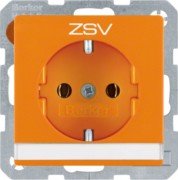 SCHUKO-Steckdose m.Beschriftungsfeld 47506014 