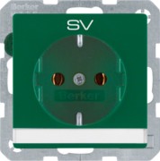 SCHUKO-Steckdose m.Beschriftungsfeld 47506013 