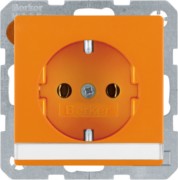 SCHUKO-Steckdose m.Beschriftungsfeld 47506007 