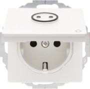 SCHUKO-Steckdose m.Klappdeckel 47446049 