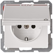 Steckdose SCHUKO deckel und Beschrift 47526059 