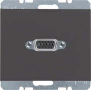 Steckdose VGA m.Klemmen, anthrazit 3315417006 