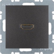 Steckdose High Definition 90Grad anthr.matt 3315431606 