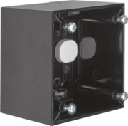 Aufbau-Gehäuse 1f. sw/gl hohe Ausführung 911512510 