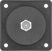 Antennen Verbinderdose sw/matt, TV 945812503 