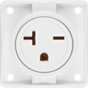 Steckdose pws/gl m. Schutzkontakt 862542509 
