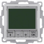 Temperaturregler alu matt mit Schließer 20441404 