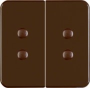 Wippe br/gl anschraubbar,UP IP44 156511 