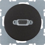 VGA Steckdose sw/gl 3315402045 