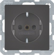 SCHUKO-Steckdose anth/sa 41236086 