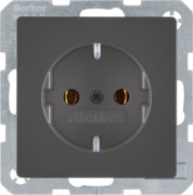 SCHUKO-Steckdose anth/sa 41436086 