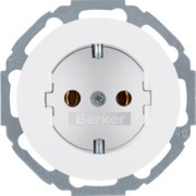 SCHUKO-Steckdose pows/gl 41452089 