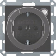 SCHUKO-Steckdose anth/sa m. FI-Schutzschalter 47086086 