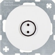SCHUKO-Steckdose pows/gl m. Klappdeckel 47442079 