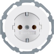 SCHUKO-Steckdose pows/gl 47452089 
