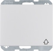 SCHUKO-Steckdose alu m. Klappdeckel 47517103 