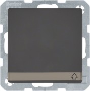 SCHUKO-Steckdose anth/sa Deckel/Beschriftung 47526086 