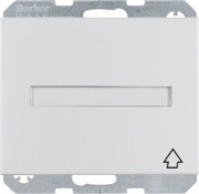 SCHUKO-Steckdose alu Deckel/Beschriftung 47527103 