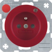 Steckdose rt/gl m.Schutzkontaktstift 6765092022 