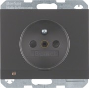 Steckdose anth/ma m.Schutzkontaktstift 6765107006 