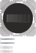 KNX-Funk Wandsender 1fach schwarz glänzend 85655131 
