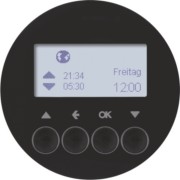 Jalousie-Schaltuhr schwarz glänzend 85741131 
