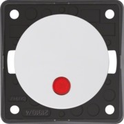 Kontroll-Wippschalter pows/gl 12V rt Linse 937622539 