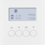 Jalousie-Schaltuhr polarweiß samt 85741129 