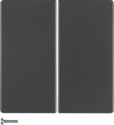 KNX-Funk Taste 2fach anthrazit samt 85146126 