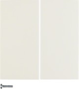 KNX-Funk Taste 2fach weiß glänzend 85146182 