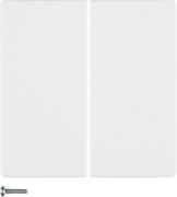 KNX-Funk Taste 4fach polarweiß samt 85648129 