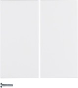 KNX-Funk Taste 4fach polarweißmatt 85648188 