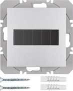 KNX-Funk Wandsender 1fach alumatt 85655183 