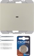 KNX-Funk Wandsender 1fach edelstahl lackiert 85655273 