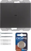 KNX-Funk Wandsender 1fach anthrazit matt 85655275 