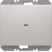 KNX-Funk Wandsender 1fach alu lackiert 85655277 