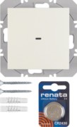 KNX-Funk Wandsender 1fach weiß glänzend 85655282 