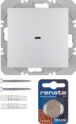 KNX-Funk Wandsender 1fach alu matt 85655283 